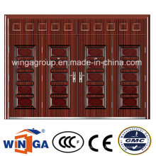 Villa Project Water Proof and Sunproof Security Steel Door (S-SD-07)